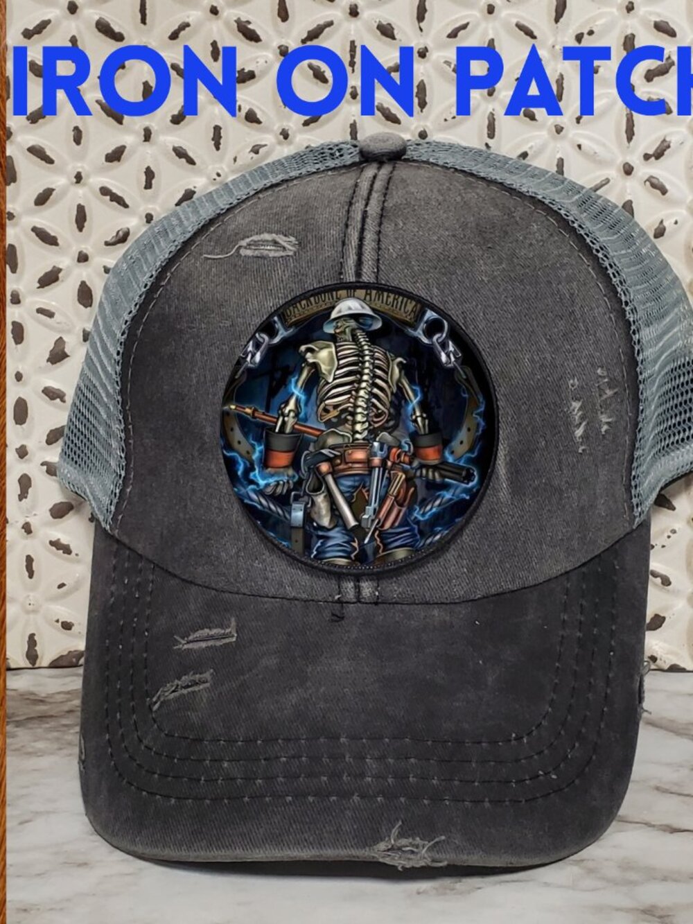 Lineman Iron on Patch